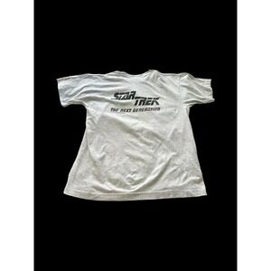 Vintage 90s Star‎ Trek Next Generation TV Show Promo TShirt Sz XL USA Made